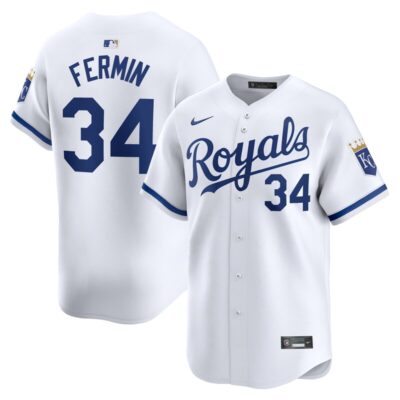 Freddy Fermin Kansas City Royals Home Limited Player Jersey - White