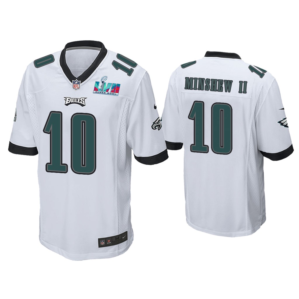 Gardner Minshew Ii Philadelphia Eagles Super Bowl LVII White Game Jersey