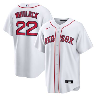 Garrett Whitlock Boston Red Sox Home Replica Jersey - White