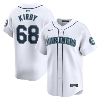 George Kirby Seattle Mariners Home Limited Player Jersey - White