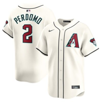 Geraldo Perdomo Arizona Diamondbacks Home Limited Player Jersey - White