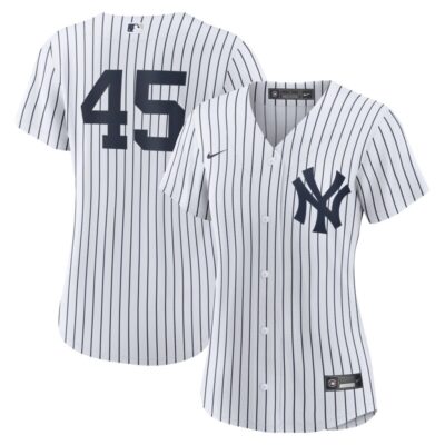 Gerrit Cole New York Yankees Women Home Replica Player Jersey - White