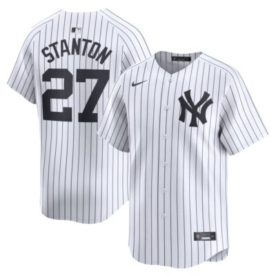 Giancarlo Stanton New York Yankees Home Limited Player Jersey - White