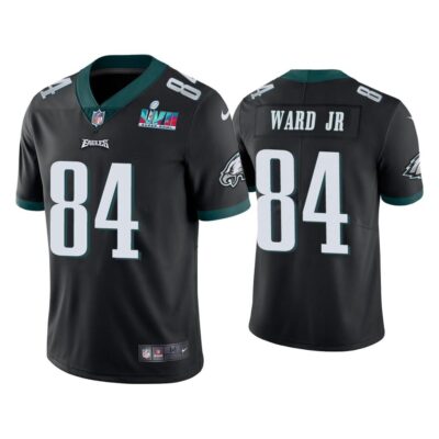 Greg Ward Jr. Philadelphia Eagles Super Bowl LVII Black Vapor Limited Jersey