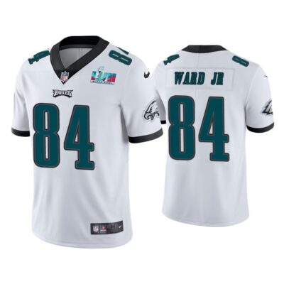 Greg Ward Jr. Philadelphia Eagles Super Bowl LVII White Vapor Limited Jersey