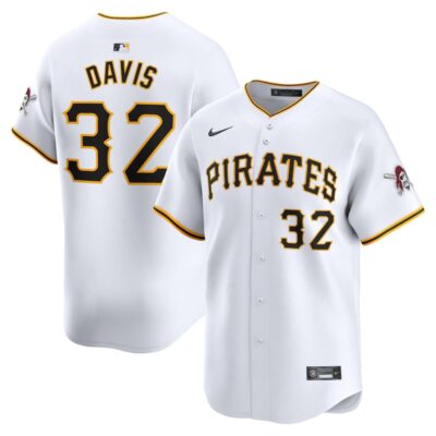 Henry Davis Pittsburgh Pirates Home Limited Player Jersey - White