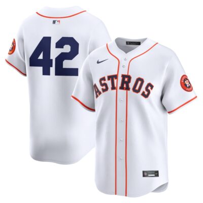 Houston Astros 2024 Jackie Robinson Day Home Limited Jersey - White