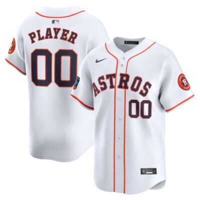 Houston Astros 2024 MLB World Tour Mexico City Series Home Limited Pick-A-Player Jersey - White