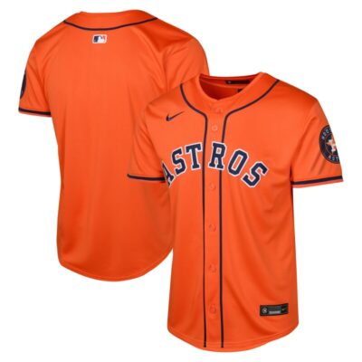 Houston Astros Youth Alternate Limited Jersey - Orange