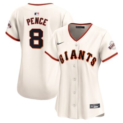 Hunter Pence San Francisco Giants Women Home Limited Player Jersey - Cream