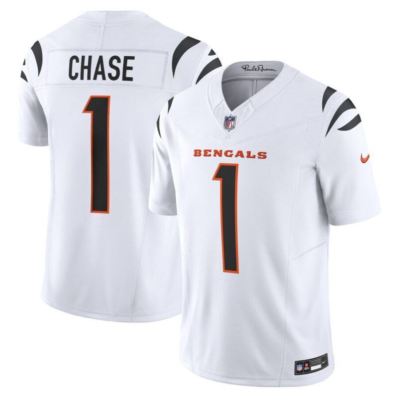 Ja'Marr Chase Cincinnati Bengals Vapor F.U.S.E. Limited Jersey - White