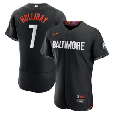 Jackson Holliday Baltimore Orioles City Connect Player Jersey - Black