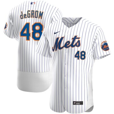 Jacob deGrom New York Mets Home Player Jersey - White