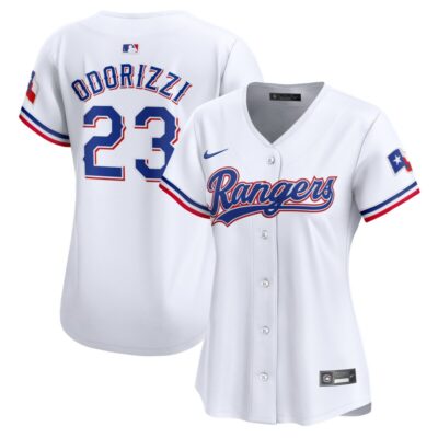 Jake Odorizzi Texas Rangers Women Home Limited Player Jersey - White