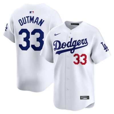 James Outman Los Angeles Dodgers Home Limited Player Jersey - White