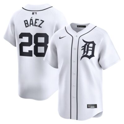 Javier Baez Detroit Tigers Home Limited Player Jersey - White