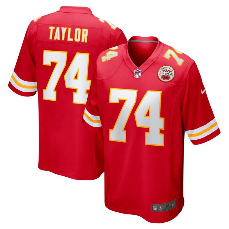 Jawaan Taylor Kansas City Chiefs Game Player Jersey - Red