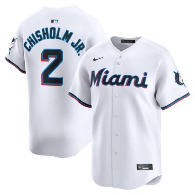 Jazz Chisholm Jr. Miami Marlins Home Limited Player Jersey - White