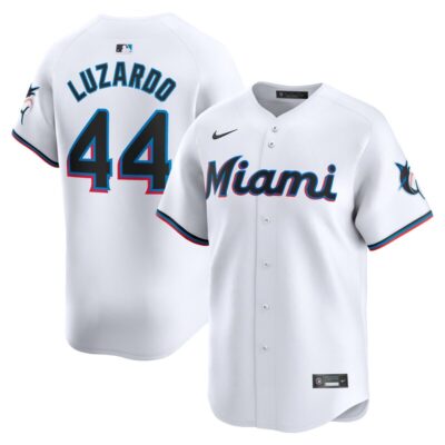 Jesus Luzardo Miami Marlins Home Limited Player Jersey - White