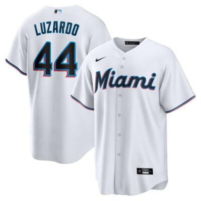 Jesus Luzardo Miami Marlins Home Replica Player Jersey - White