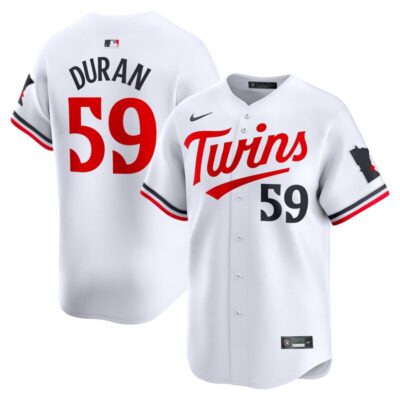 Jhoan Duran Minnesota Twins Home Limited Player Jersey - White