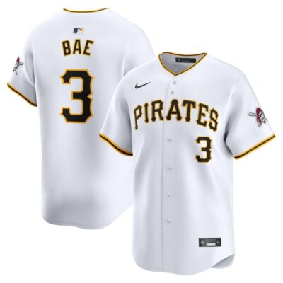 Ji-Hwan Bae Pittsburgh Pirates Home Limited Player Jersey - White