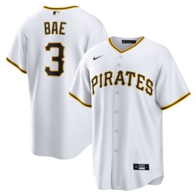 Ji-Hwan Bae Pittsburgh Pirates Replica Player Jersey - White