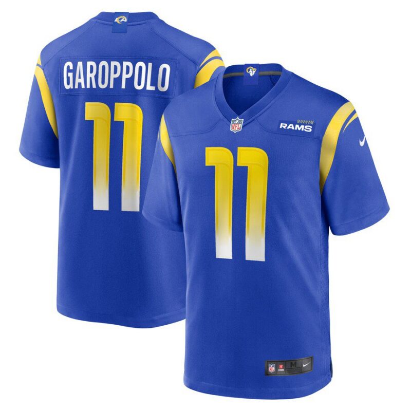 Jimmy Garoppolo Los Angeles Rams Game Jersey - Royal