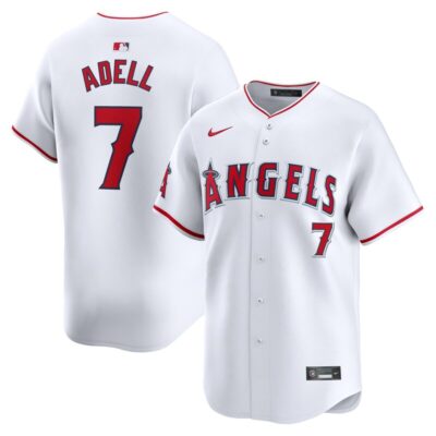 Jo Adell Los Angeles Angels Home Limited Player Jersey - White