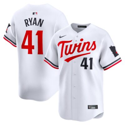 Joe Ryan Minnesota Twins Home Limited Player Jersey - White