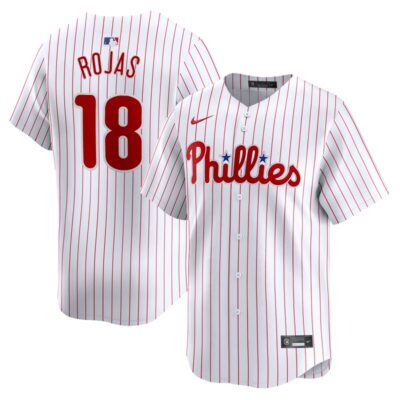 Johan Rojas Philadelphia Phillies Home Limited Player Jersey - White