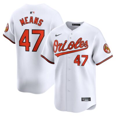 John Means Baltimore Orioles Home Limited Player Jersey - White