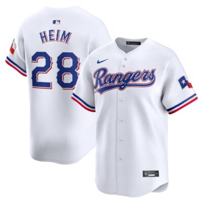 Jonah Heim Texas Rangers Home Limited Player Jersey - White