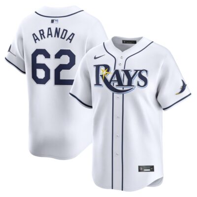 Jonathan Aranda Tampa Bay Rays Home Limited Player Jersey - White