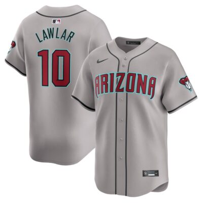 Jordan Lawlar Arizona Diamondbacks Away Limited Player Jersey - Gray