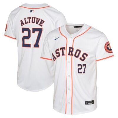 Jose Altuve Houston Astros Youth Home Limited Player Jersey - White