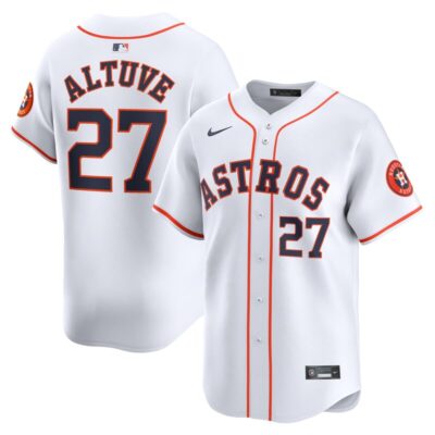 Jose Altuve Houston Astros Youth Home Limited Player Jersey - White