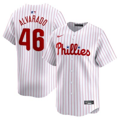 Jose Alvarado Philadelphia Phillies Home Limited Player Jersey - White