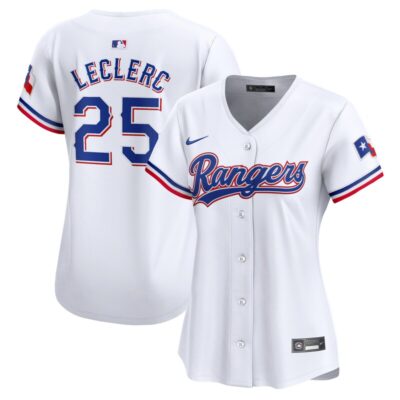 Jose Leclerc Texas Rangers Women Home Limited Player Jersey - White