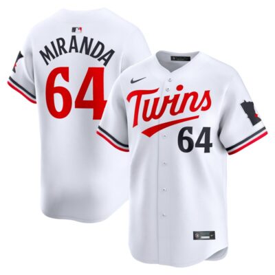 Jose Miranda Minnesota Twins Home Limited Player Jersey - White