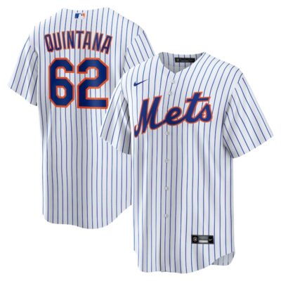 Jose Quintana New York Mets Home Replica Player Jersey - White