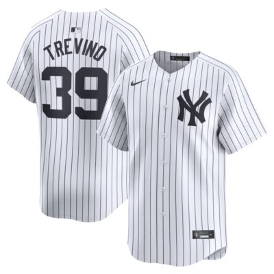 Jose Trevino New York Yankees Home Limited Player Jersey - White