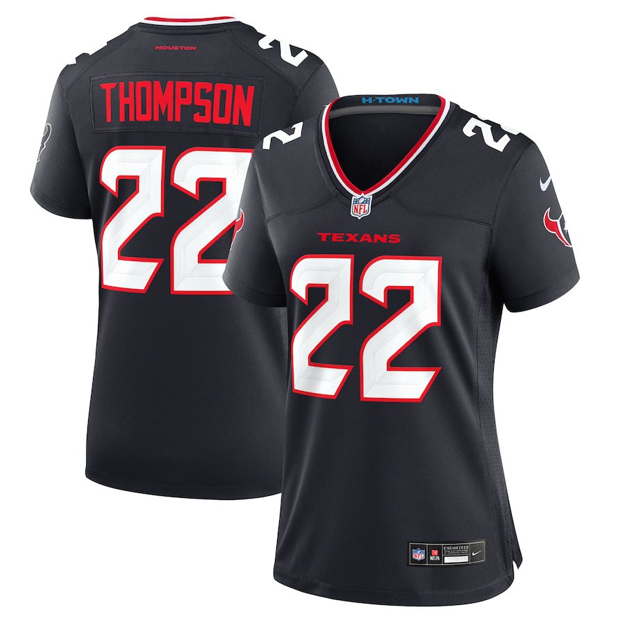 Josh Thompson Houston Texans Women's Team Game Jersey - Navy