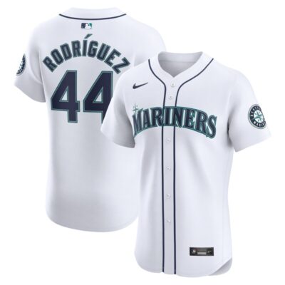 Julio Rodriguez Seattle Mariners Home Elite Player Jersey - White