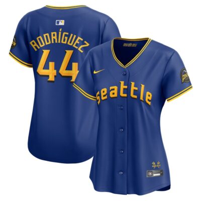 Julio Rodriguez Seattle Mariners Women City Connect Limited Player Jersey - Royal