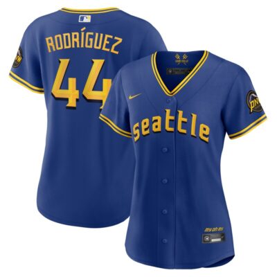 Julio Rodriguez Seattle Mariners Women City Connect Replica Player Jersey - Royal