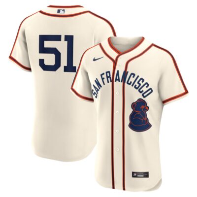 Jung Hoo Lee San Francisco Giants 2024 Rickwood Classic Player Jersey - Cream