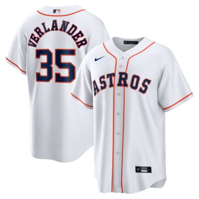 Justin Verlander Houston Astros Home Replica Player Jersey - White