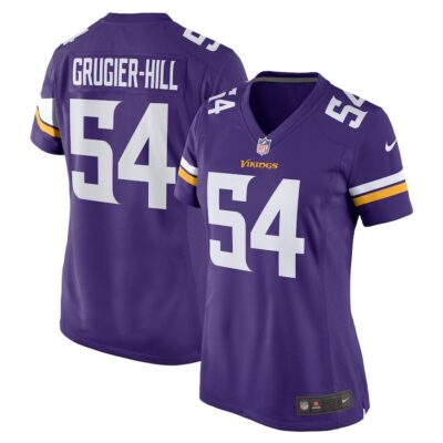 Kamu Grugier-Hill Minnesota Vikings Women's Game Jersey - Purple