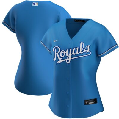 Kansas City Royals Women Alternate Replica Team Jersey - Light Blue